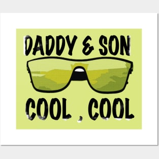 FATHERS DAY SON AND FATHER | DADDY AND SON Posters and Art